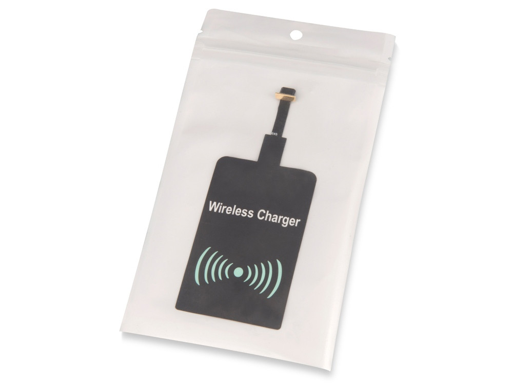 Приёмник Qi для беспроводной зарядки телефона, Micro USB (артикул 590917) - фото 3 - id-p65812335