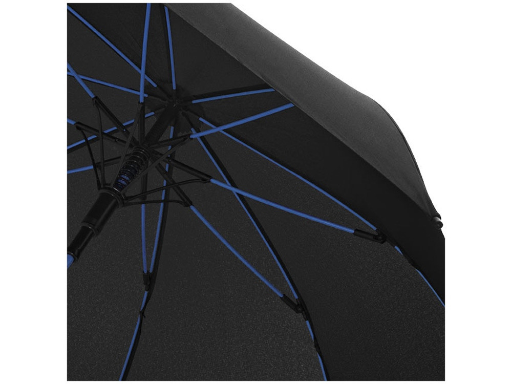 Зонт трость Spark полуавтомат 23, черный/синий (артикул 10908700) - фото 2 - id-p65807348
