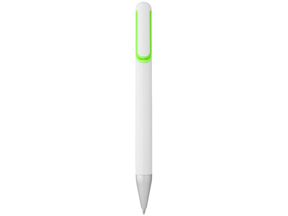 Ручка шариковая Nassau, белый/зеленое яблоко (артикул 10657903) - фото 2 - id-p65796634