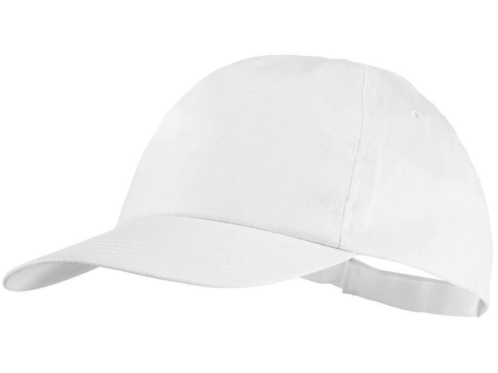 Бейсболка Basic, 5-ти панельная, белый (артикул 11106600)