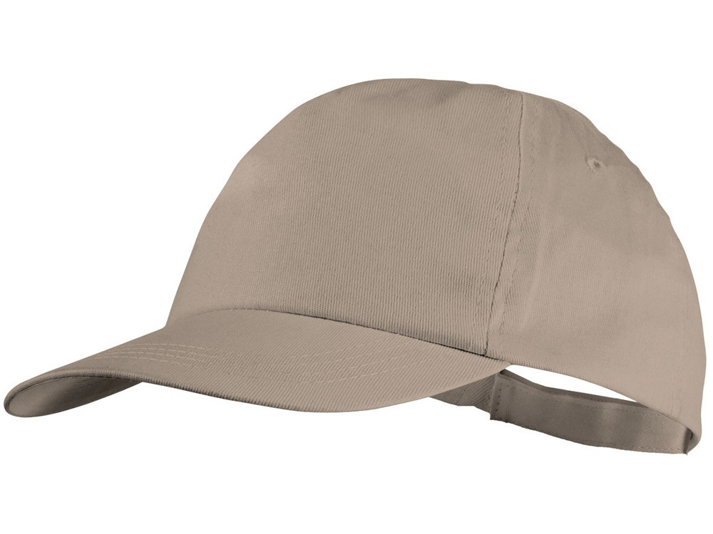Бейсболка Basic, 5-ти панельная, хаки (артикул 11106605)