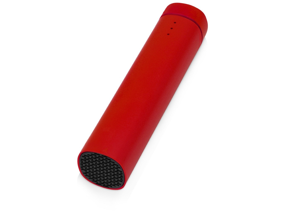 Портативное зарядное устройство Мьюзик, 5200 mAh, красный (артикул 392511)