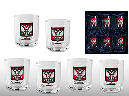 Набор стаканов для виски Российский стиль (артикул 6171)