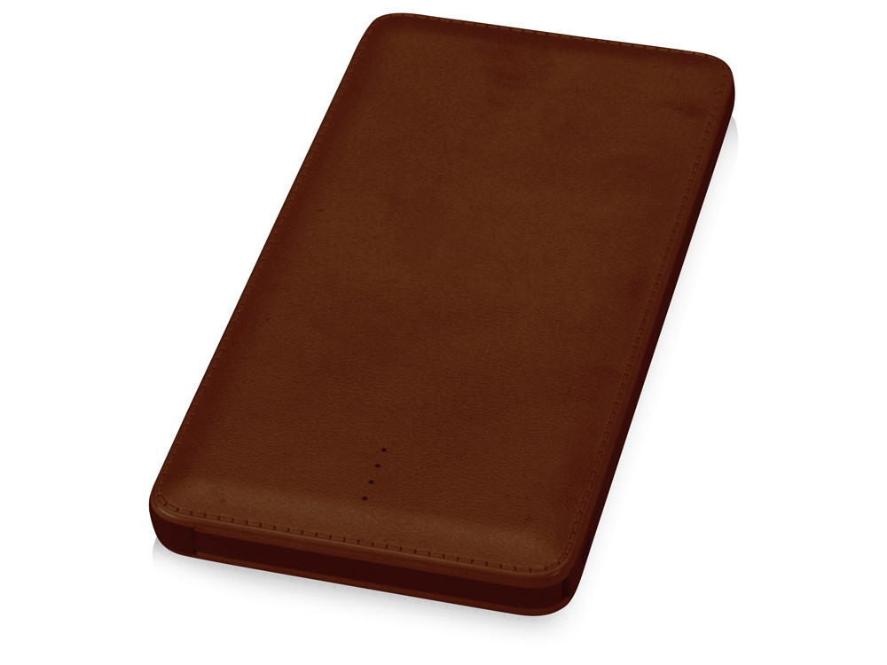 Портативное зарядное устройство Стор, 10000 mAh, коричневый (артикул 392438)