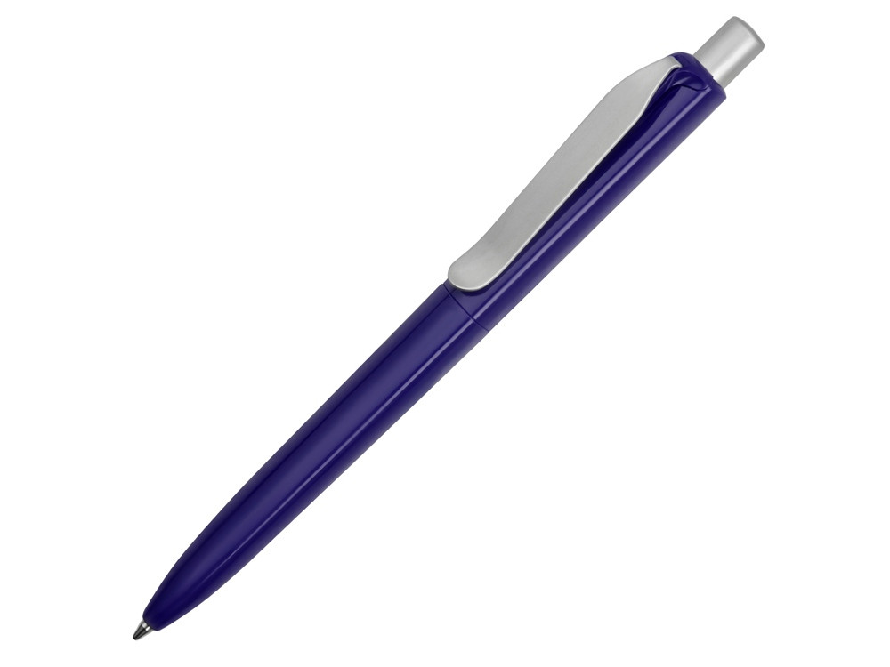 Ручка пластиковая шариковая Prodir DS8 PSP-55, синий (артикул ds8psp-55) - фото 1 - id-p65812442