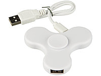 Spin-it USB-спиннер, белый (артикул 13428201), фото 1