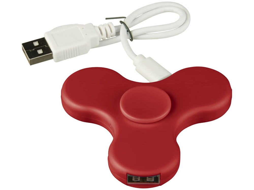 Spin-it USB-спиннер, красный (артикул 13428203)