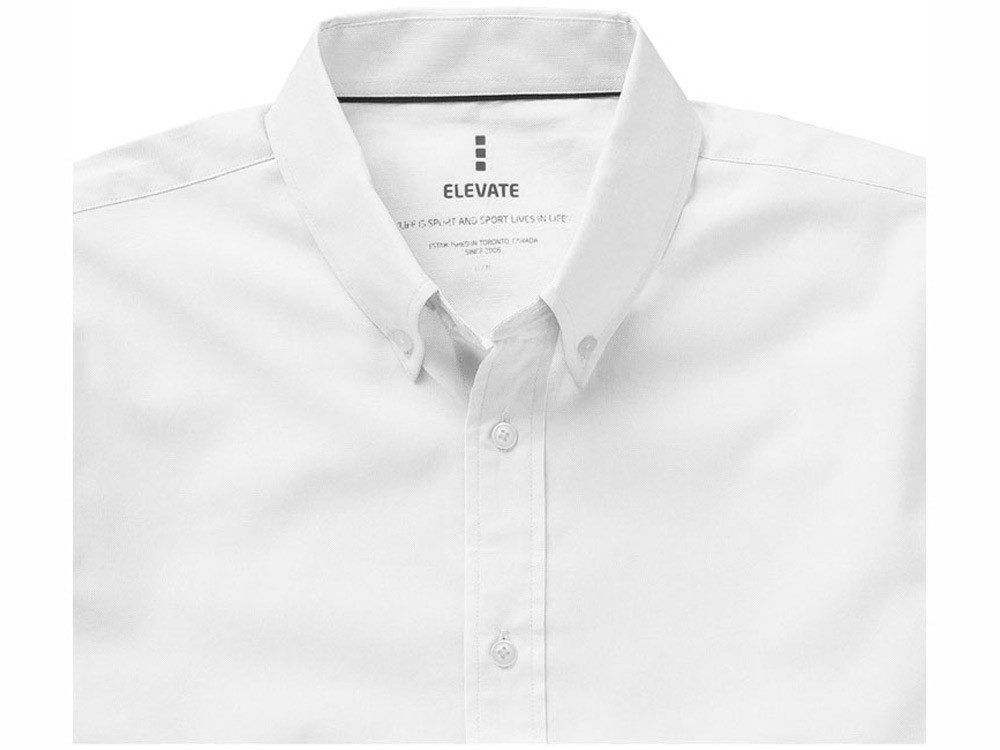 Рубашка Manitoba мужская с коротким рукавом, белый (артикул 3816001XS) - фото 3 - id-p65805812