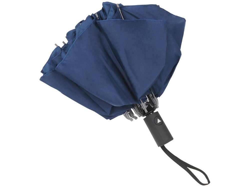 Зонт складной полуавтомат, темно-синий (артикул 10913201) - фото 2 - id-p65817700
