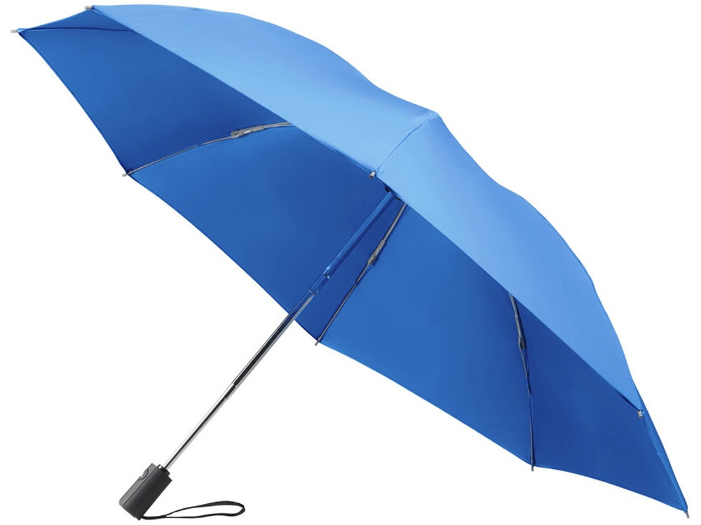Зонт складной полуавтомат, ярко-синий (артикул 10913202) - фото 1 - id-p65817701
