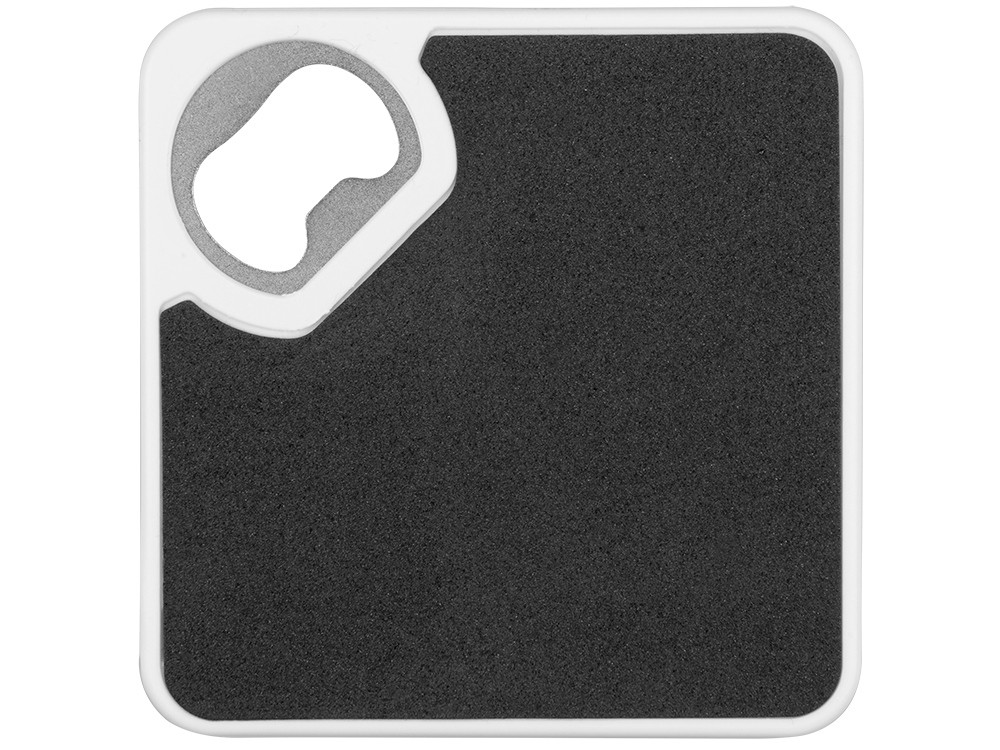 Подставка для кружки с открывалкой Liso, черный/белый (артикул 773406) - фото 4 - id-p65812480