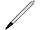 Ручка пластиковая шариковая Glow с подсветкой, серебристый/черный (артикул 76380.00), фото 2