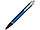 Ручка пластиковая шариковая Glow с подсветкой, синий/серебристый/черный (артикул 76380.02), фото 2