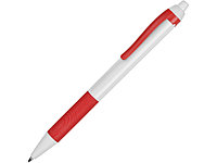 Ручка пластиковая шариковая Centric, белый/красный (артикул 13386.01)