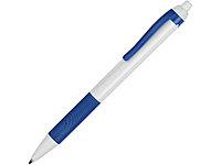 Ручка пластиковая шариковая Centric, белый/синий (артикул 13386.02)