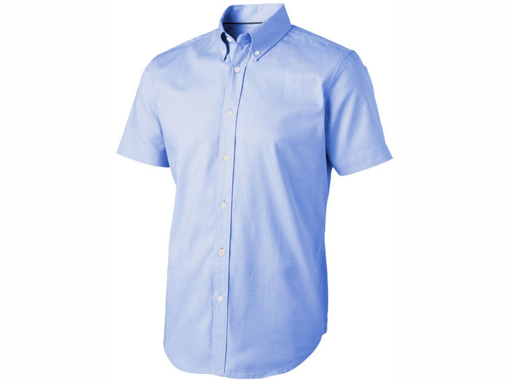 Рубашка Manitoba мужская с коротким рукавом, голубой (артикул 3816040L)