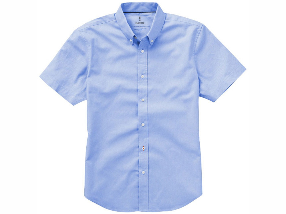 Рубашка Manitoba мужская с коротким рукавом, голубой (артикул 38160402XL) - фото 8 - id-p65805824