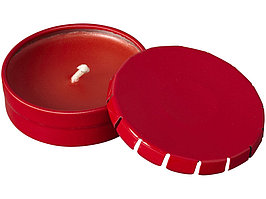 Свеча Bova в жестяной баночке, красный (артикул 12612003)