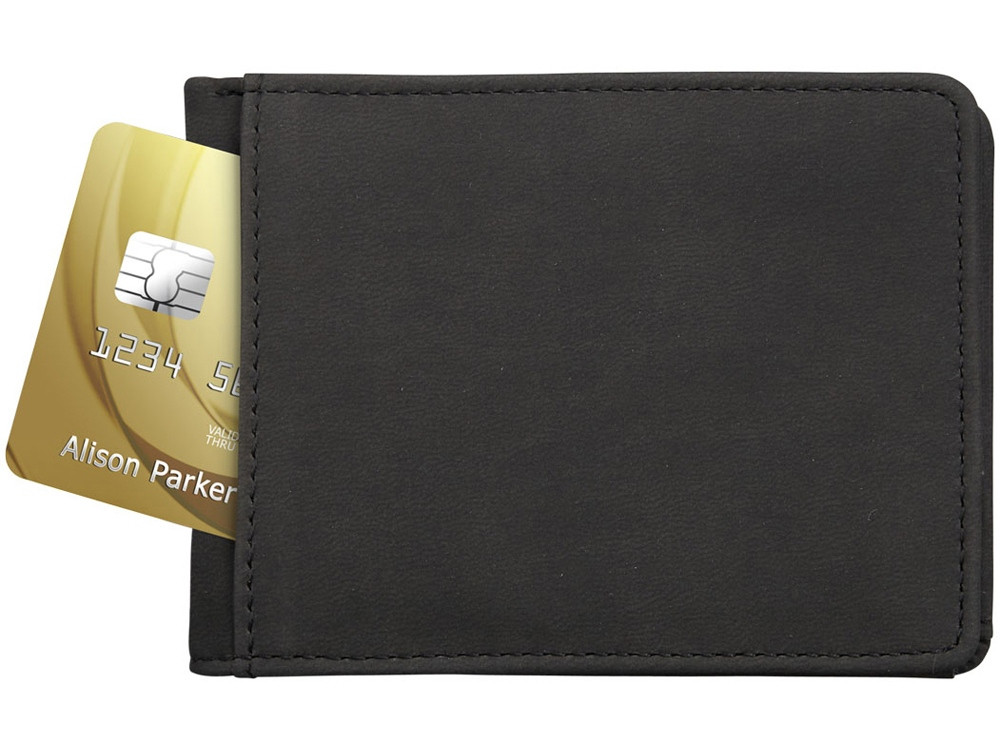 Бумажник Adventurer RFID, черный (артикул 13003700) - фото 5 - id-p65813445