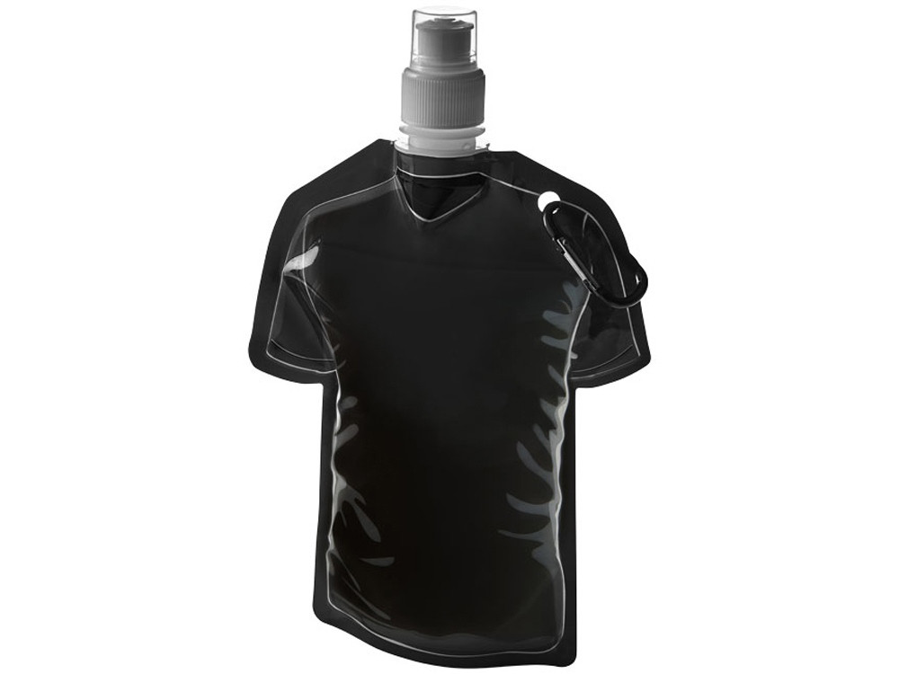 Емкость для воды в виде футболки Goal, черный (артикул 10049300)