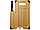 Разделочная доска с ножом Bamboo, коричневый/черный (артикул 11293600), фото 3