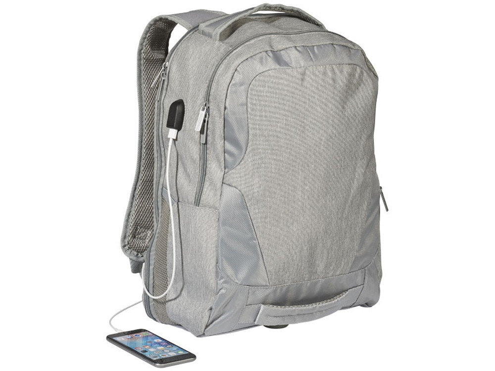 Рюкзак Overland для ноутбука 17, серый (артикул 12038802) - фото 3 - id-p65817715