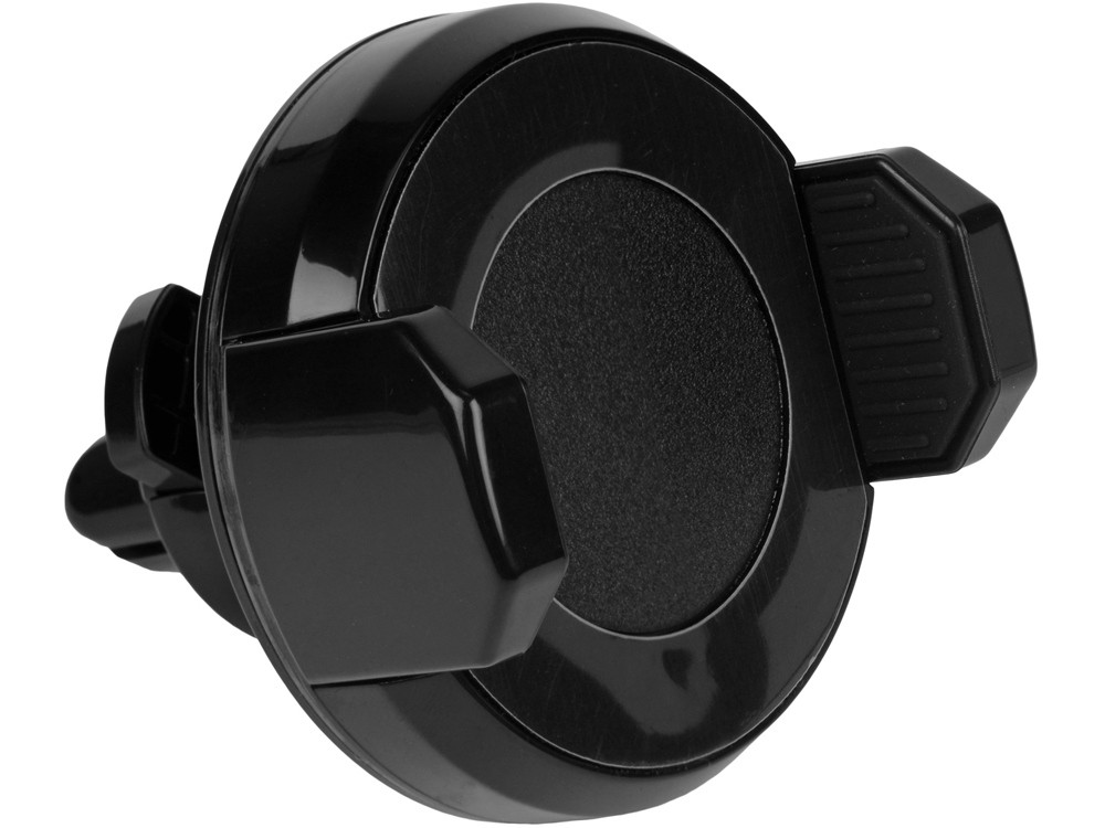 Автомобильный держатель с функцией беспроводной зарядки Stir, черный (артикул 12393900) - фото 2 - id-p65817716