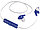 Sonic наушники с Bluetooth® в переносном футляре, белый/ярко-синий/черный (артикул 12394202), фото 2