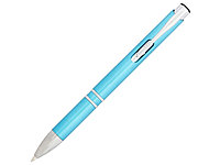 Шариковая ручка Moneta из АБС-пластика, бирюзовый (артикул 10729913)