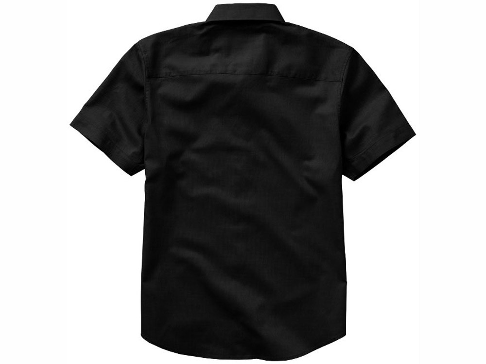 Рубашка Manitoba мужская с коротким рукавом, черный (артикул 38160993XL) - фото 7 - id-p65805832