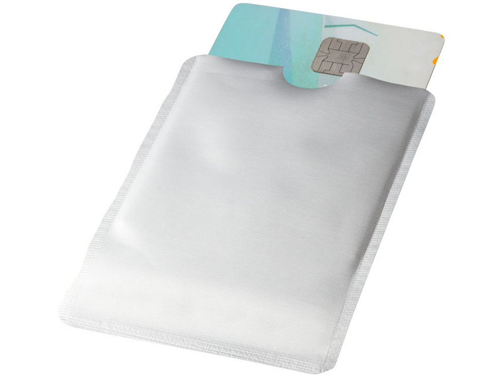 Бумажник для карт с RFID-чипом для смартфона, серебристый (артикул 13424601) - фото 3 - id-p65813467