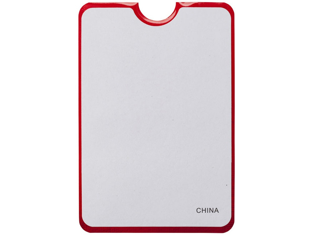 Бумажник для карт с RFID-чипом для смартфона, красный (артикул 13424602) - фото 2 - id-p65813468