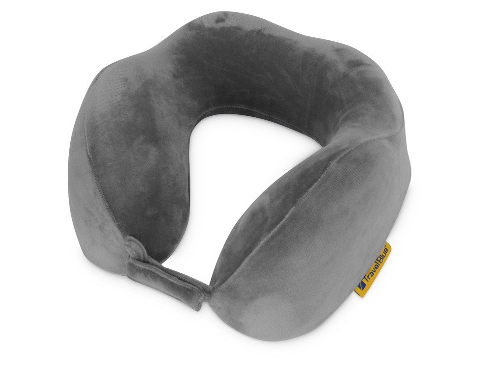 Подушка набивная Travel Blue Tranquility Pillow в чехле на молнии, серый (артикул 9010018)
