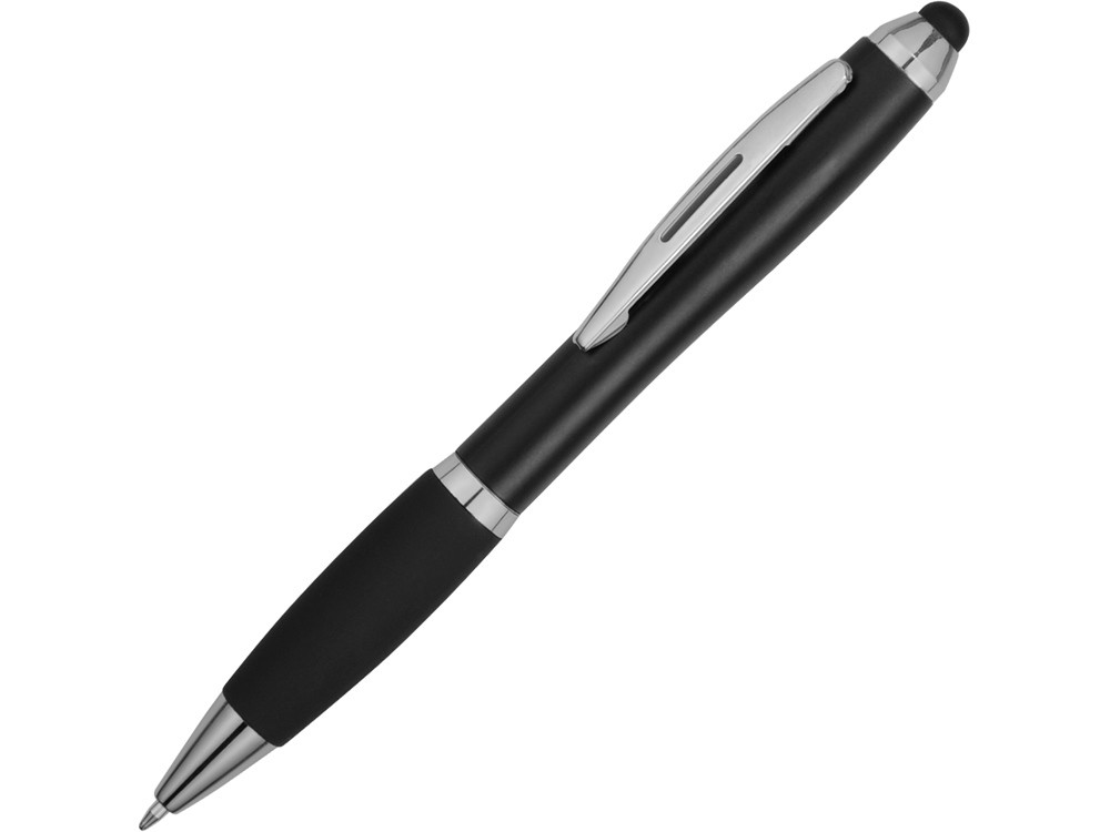 Ручка-стилус шариковая Nash со стилусом, черный, черные чернила (артикул 10639200) - фото 1 - id-p65791803