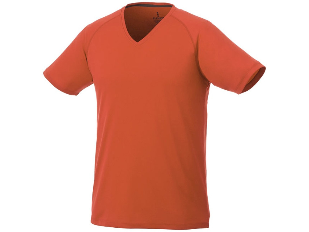 Модная мужская футболка Amery с коротким рукавом и V-образным вырезом, оранжевый (артикул 3902533XL) - фото 1 - id-p65823288