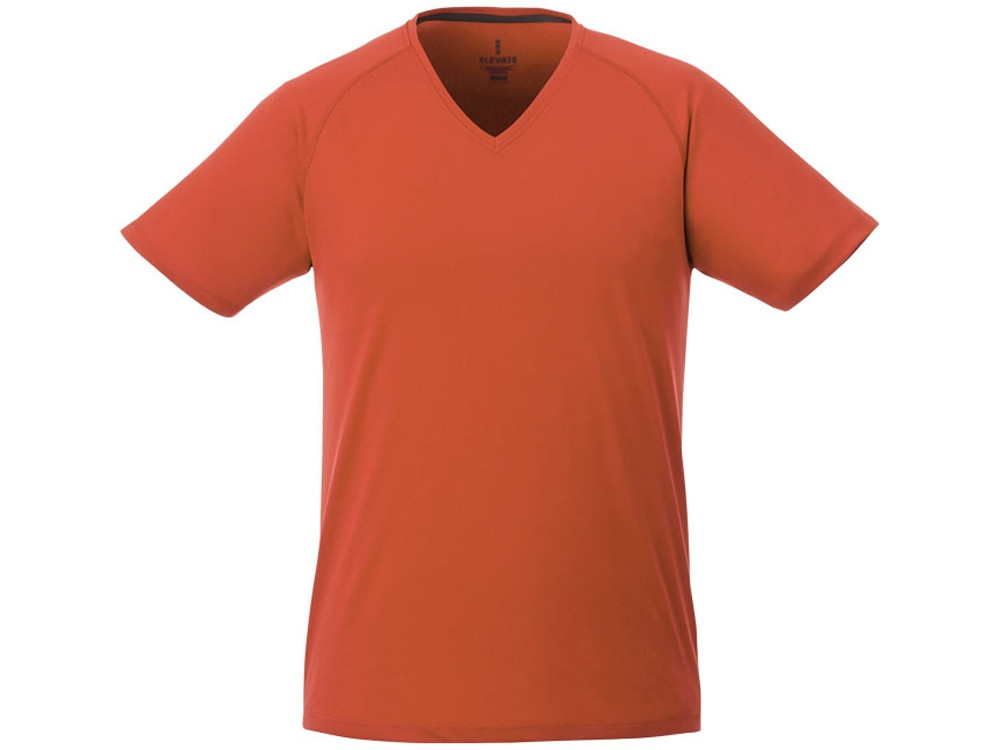 Модная мужская футболка Amery с коротким рукавом и V-образным вырезом, оранжевый (артикул 3902533XL) - фото 2 - id-p65823288