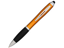 Шариковая ручка-стилус Nash, оранжевый, синие чернила (артикул 10690308)