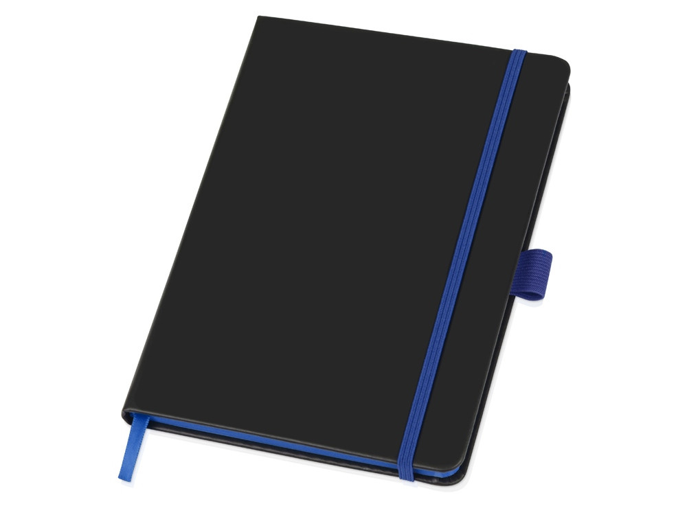Блокнот Color edge A5, черный/ярко-синий (артикул 10690702)