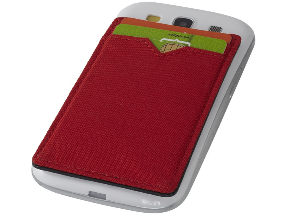 Бумажник RFID с двумя отделениями, красный (артикул 13425702)