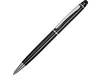 Ручка шариковая Эмма со стилусом, черный (артикул 11703.07)