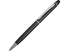 Ручка шариковая Эмма со стилусом, черный (артикул 11703.07)