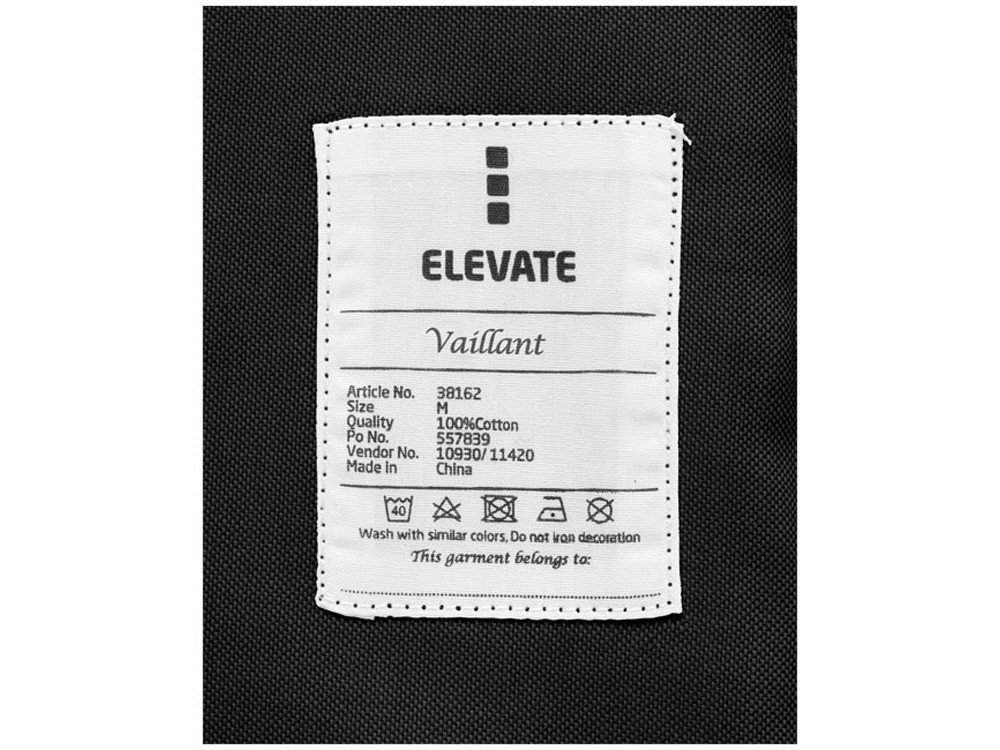 Рубашка Vaillant мужская с длинным рукавом, черный (артикул 3816299M) - фото 6 - id-p65805870