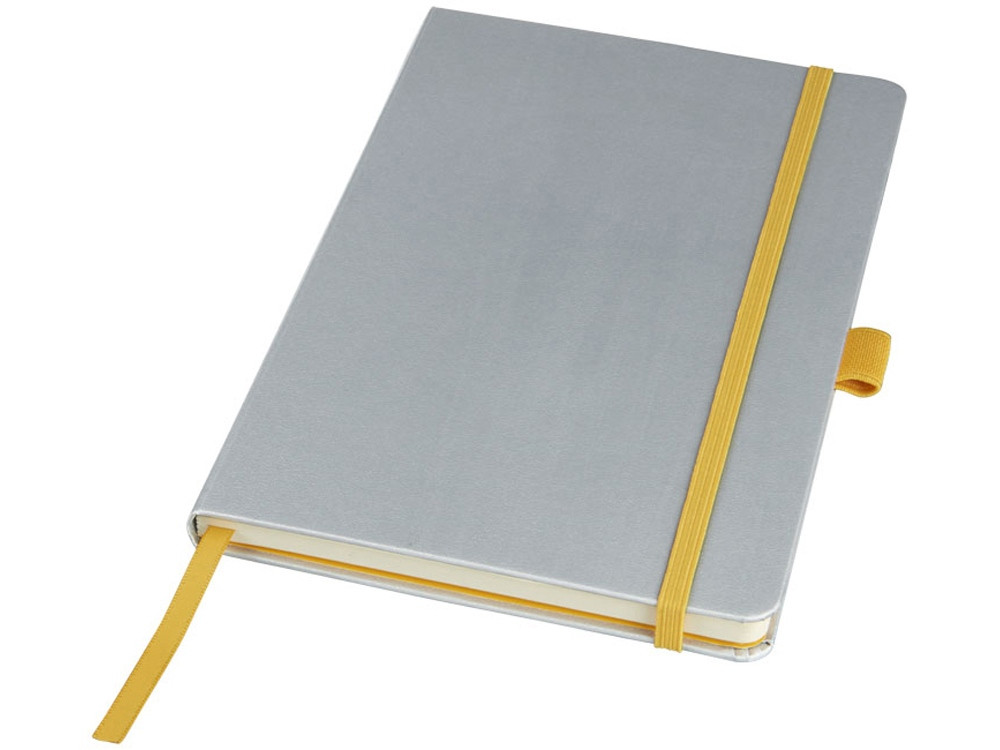Цветной блокнот Melya, серебристый (артикул 10708101), фото 1