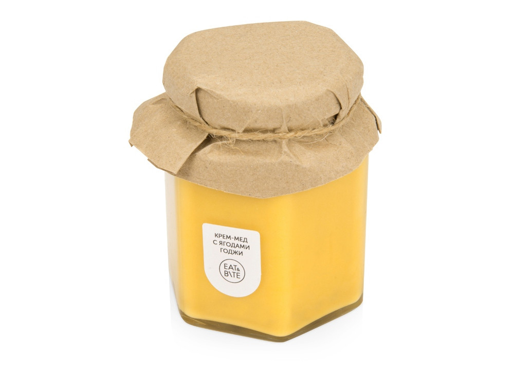 Крем-мёд с ягодами годжи 250 в шестигранной банке (артикул 14771)
