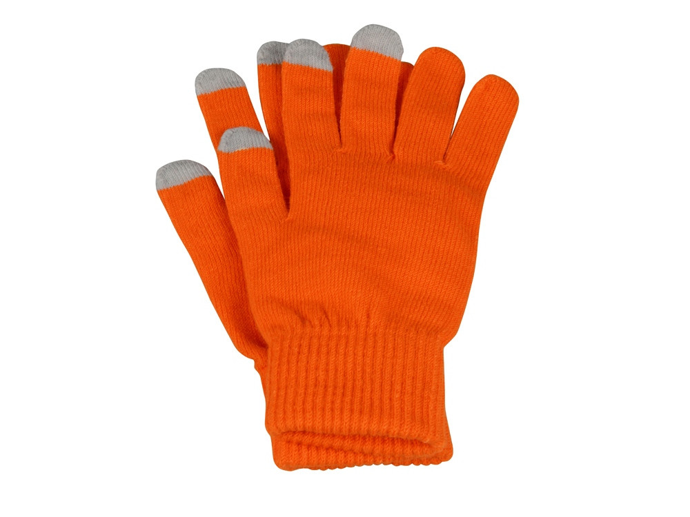 Перчатки для сенсорного экрана Сет, L/XL, оранжевый (артикул 869538)