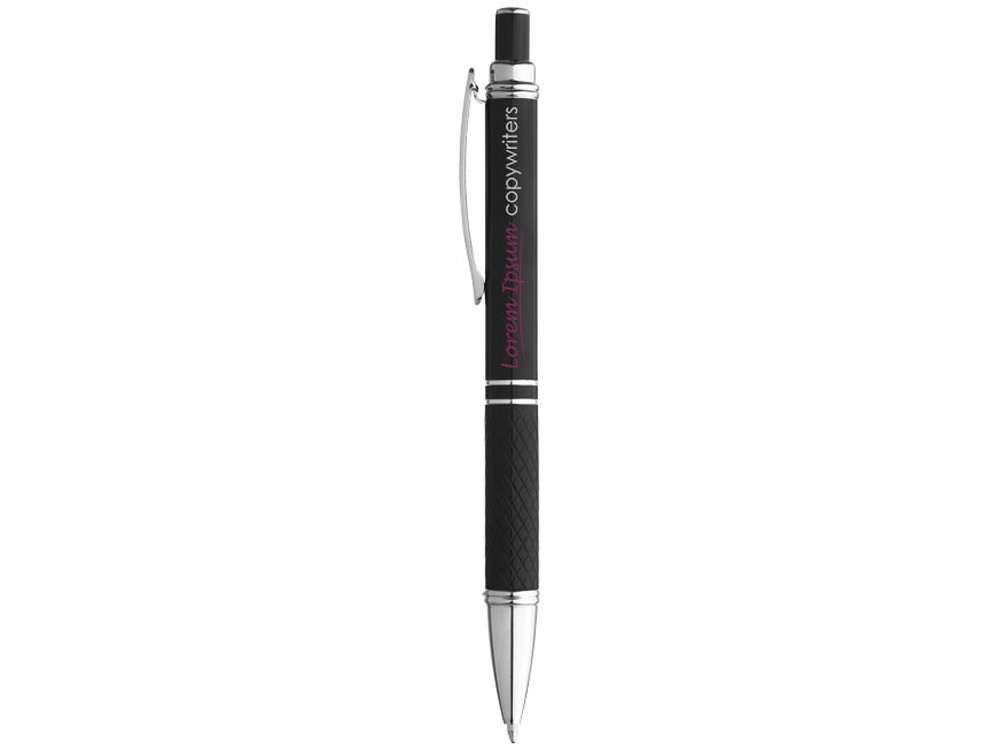 Шариковая ручка Jewel, черный/серебристый (артикул 10698700) - фото 4 - id-p65811163