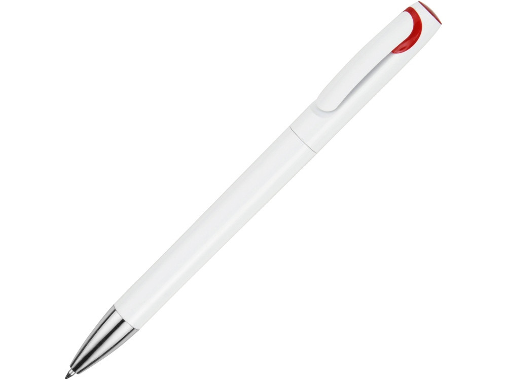 Ручка шариковая Локи, белый/красный (артикул 13615.01) - фото 1 - id-p65809986