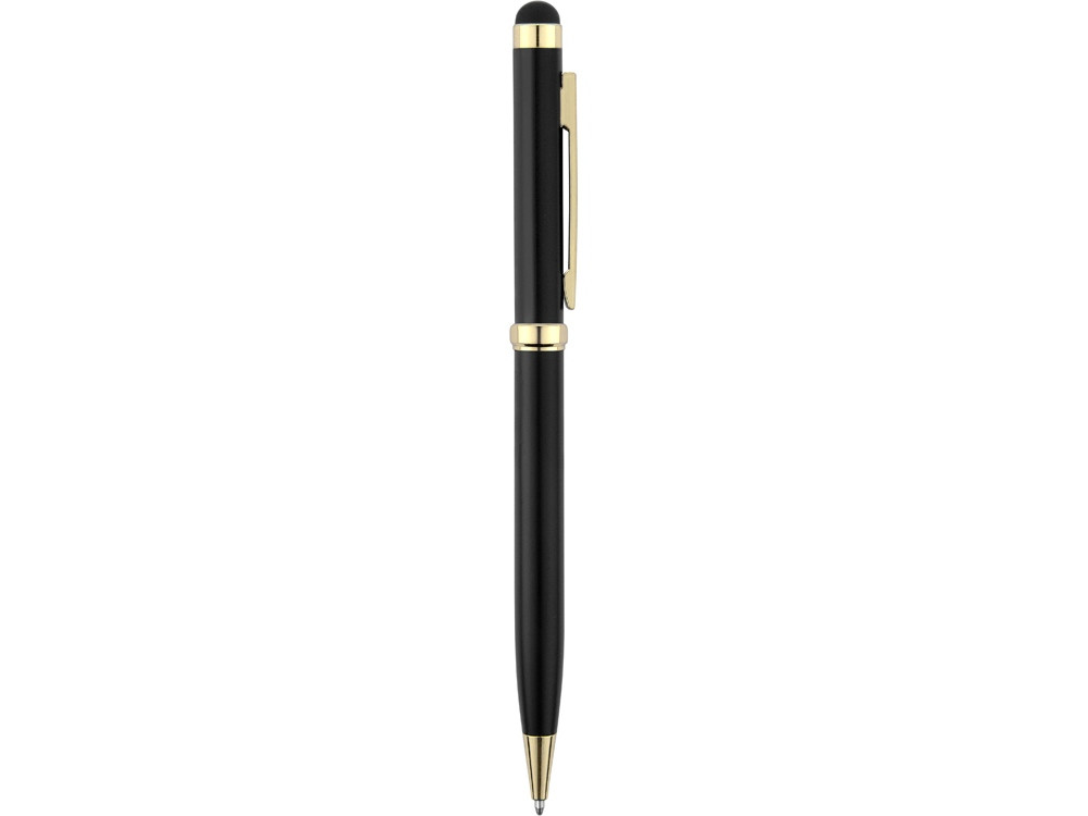 Ручка шариковая Голд Сойер со стилусом, черный (артикул 41091.07) - фото 3 - id-p65809999