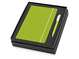 Подарочный набор Uma Vision с ручкой и блокнотом А5, зеленый (артикул 700325.03)