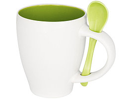 Чашка Nadu с ложкой, зеленый (артикул 10052503)